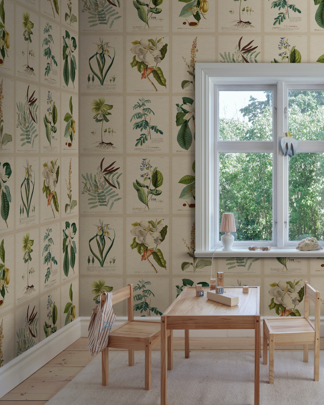 Flora Mural, Green