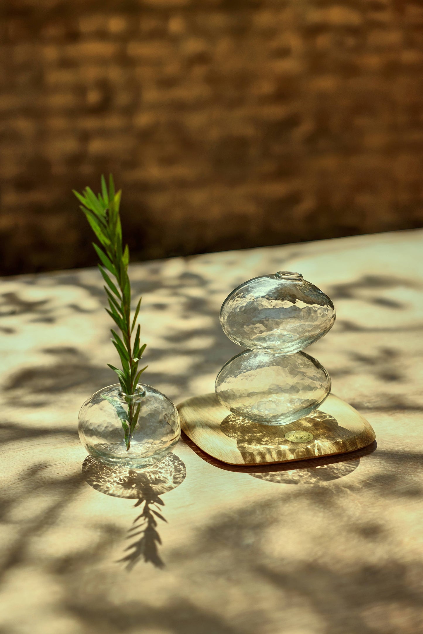 Pebbled Bud Vase
