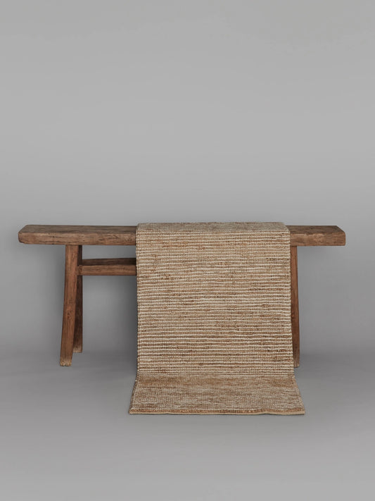 Hemp + Wool Stripe Rug