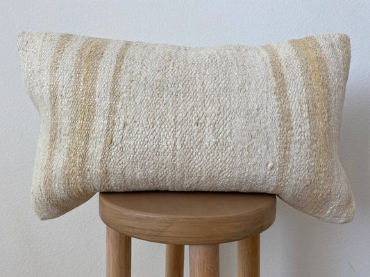 Turkish Hemp Pillow Cover 12"x20"