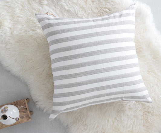 Stripe Linen Floor Pillow