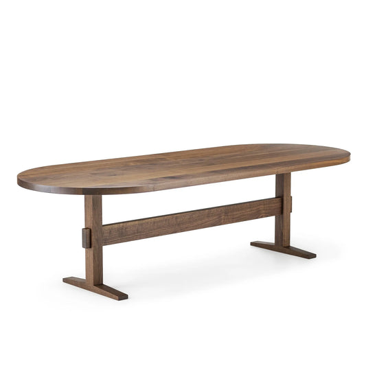 Hallis Pill Shaped Dining Table