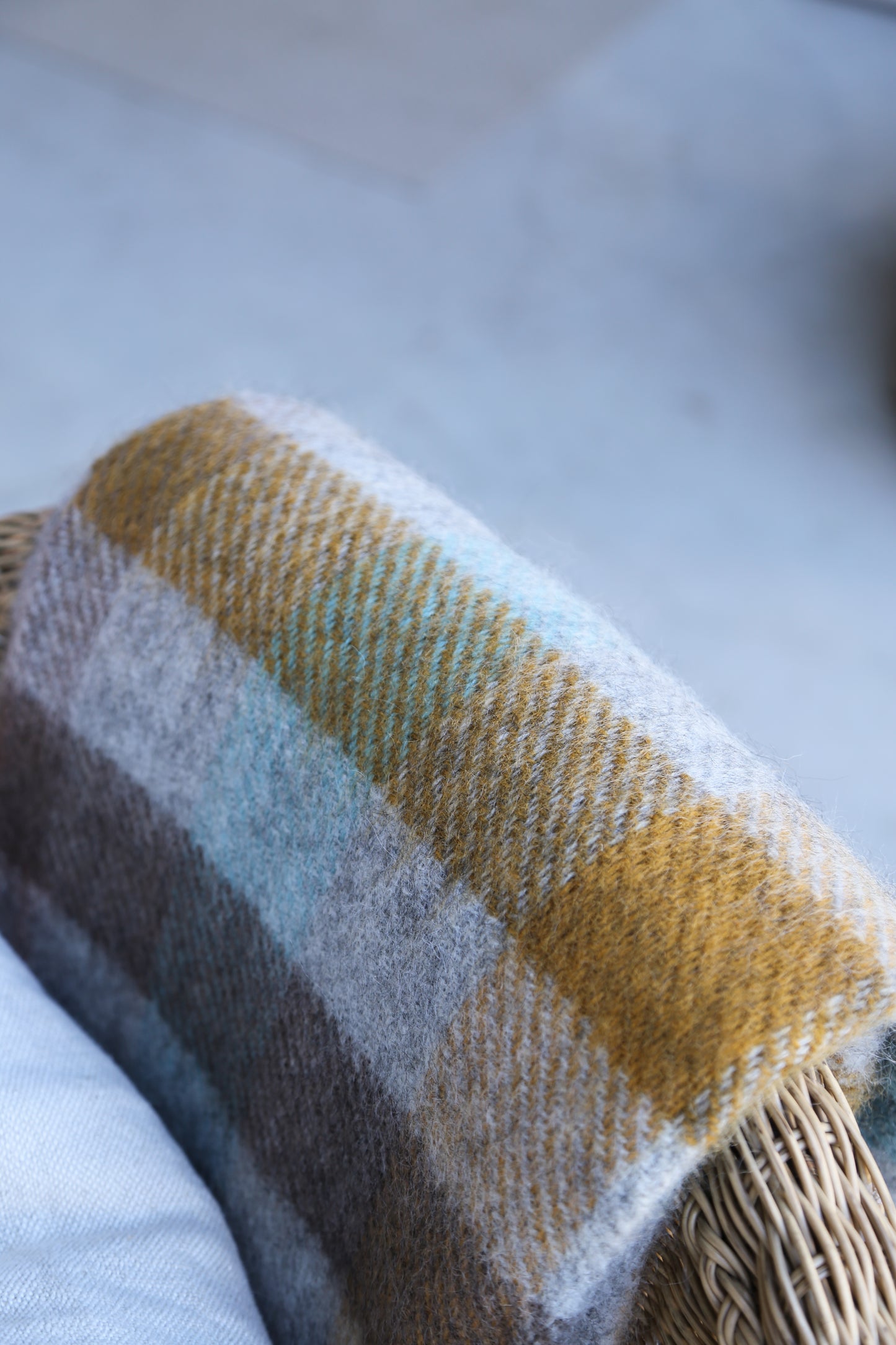 Gotland Throw Turquoise