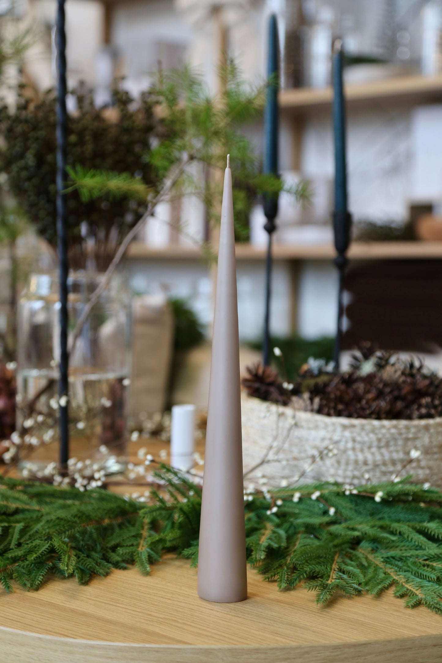 Cone Candle - Nougat Note