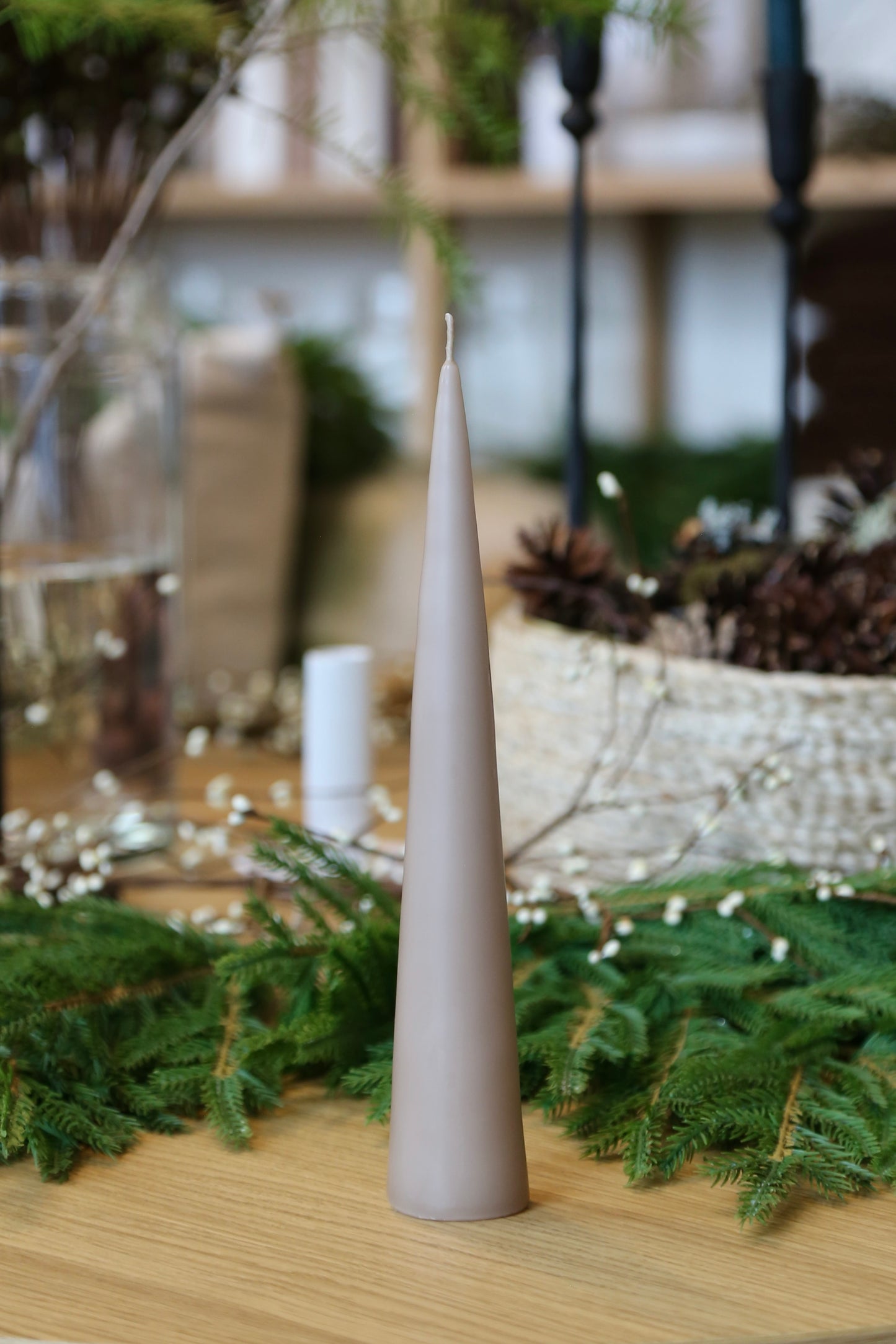Cone Candle - Nougat Note