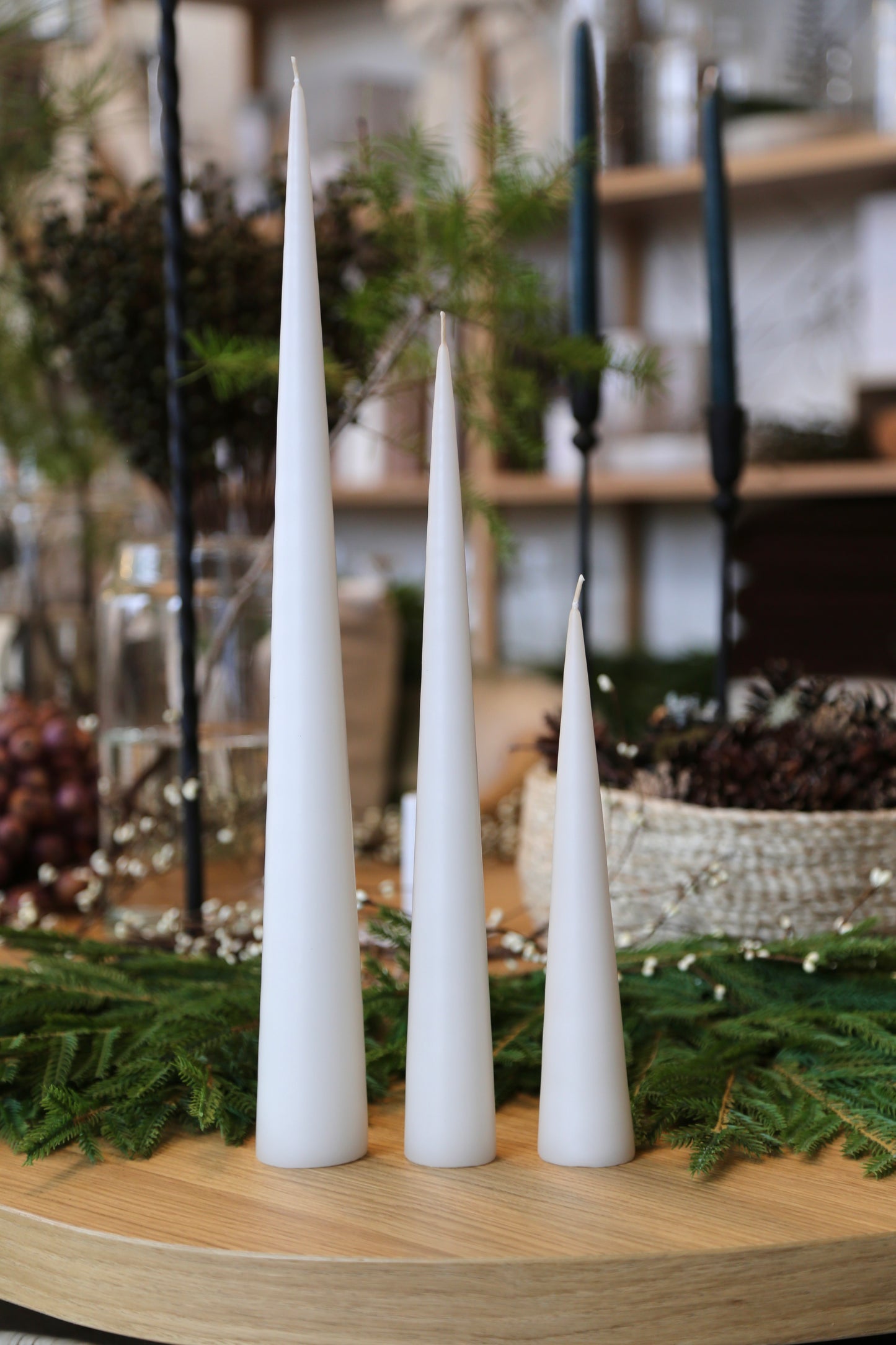 Cone Candle - Ivory