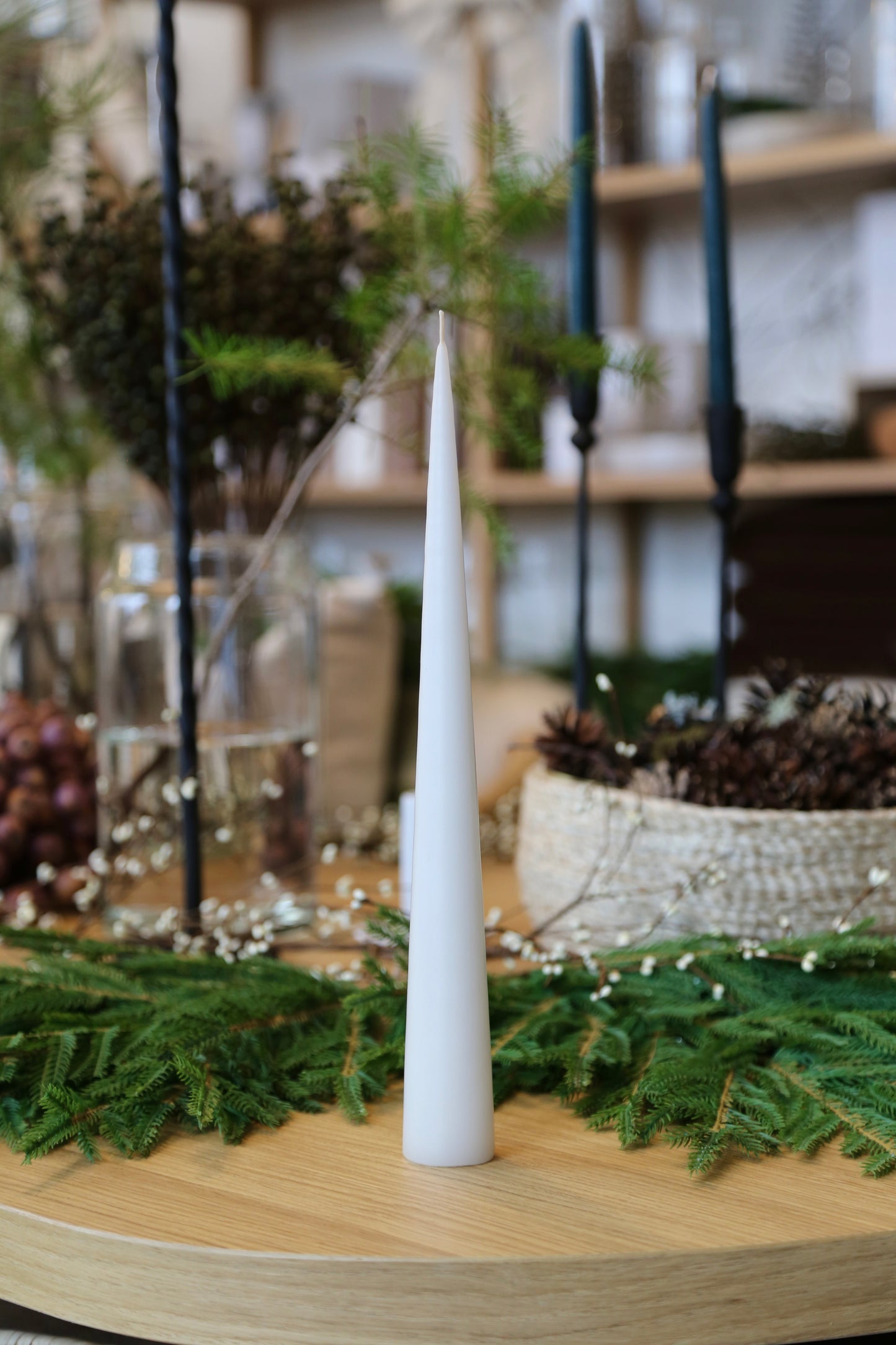 Cone Candle - Ivory