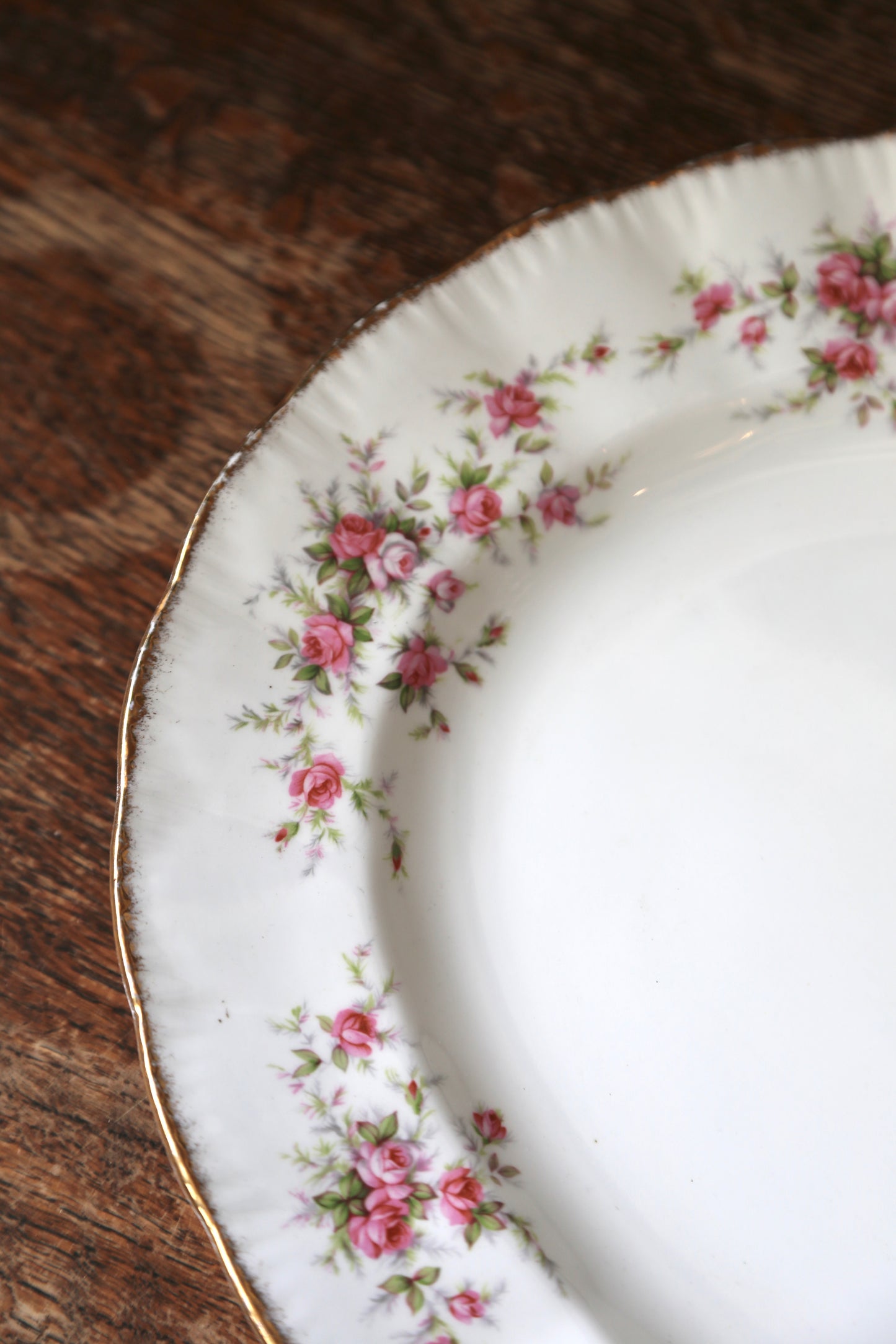 Victoriana Rose Oval Platter