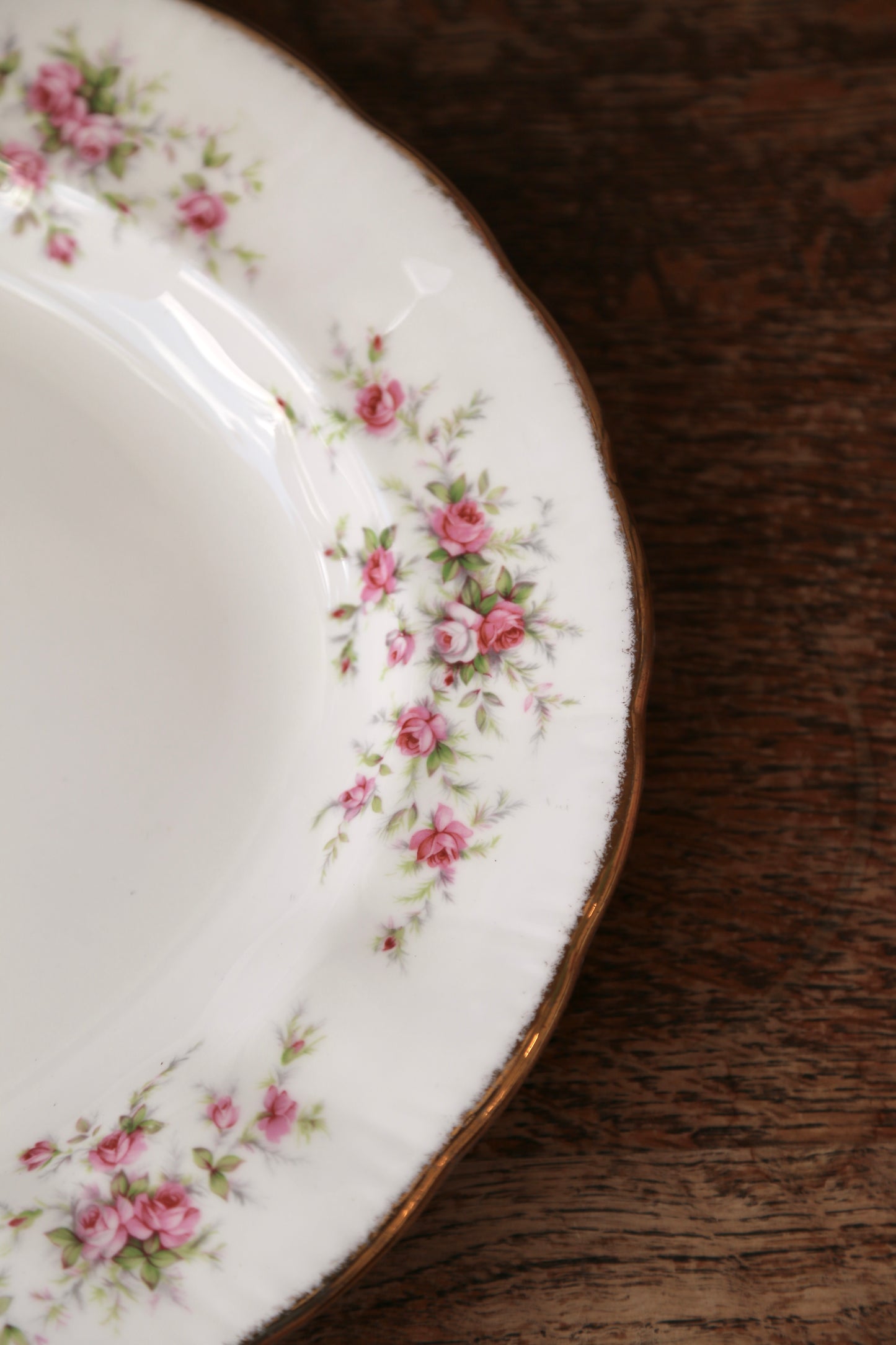 Victoriana Rose Oval Platter