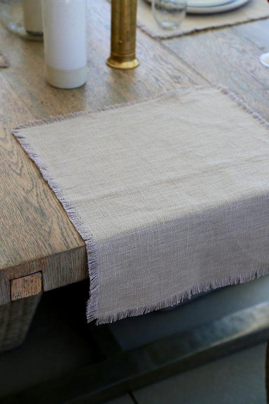 Linen Placemat - Sand