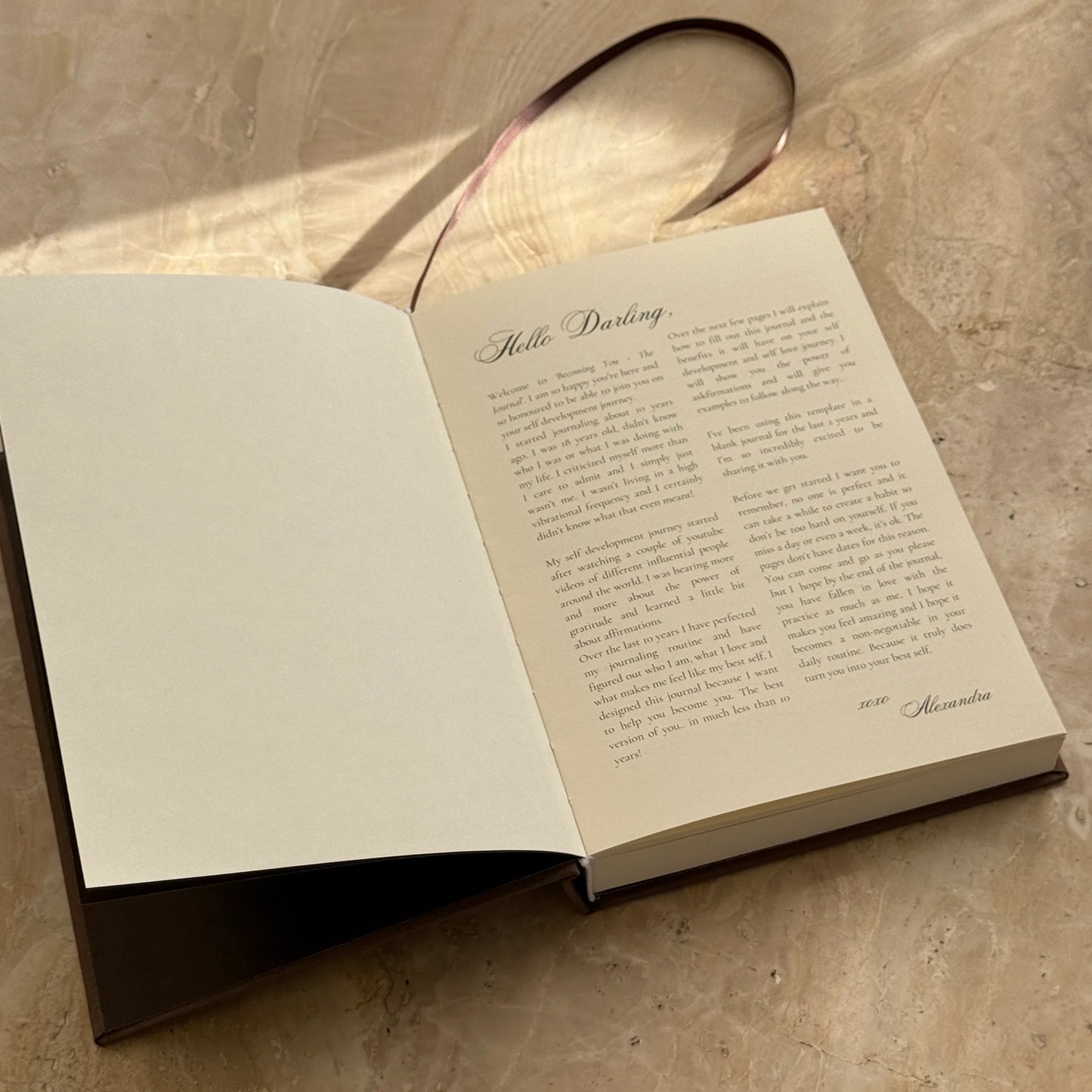 Becoming You - The Journal