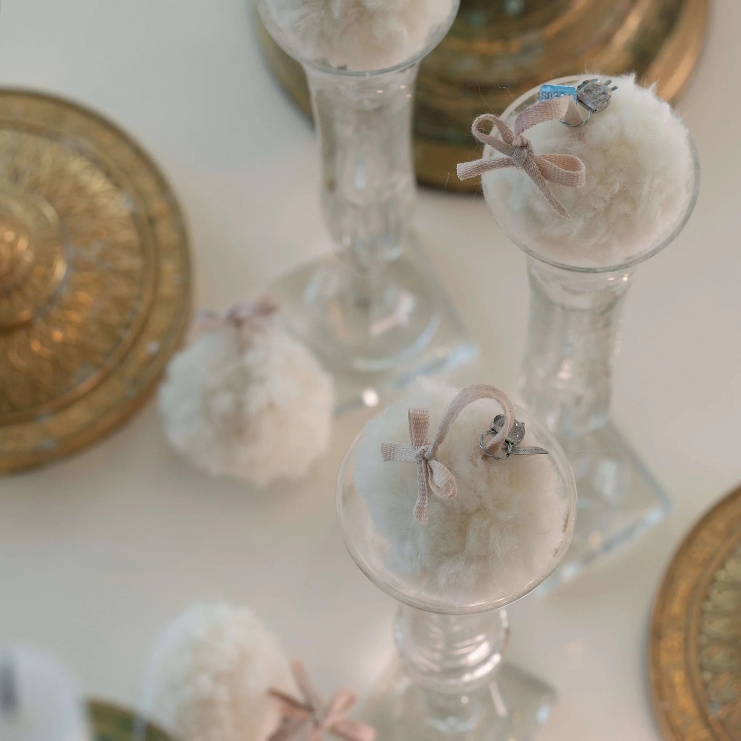 Merino Wool Snowball - Small