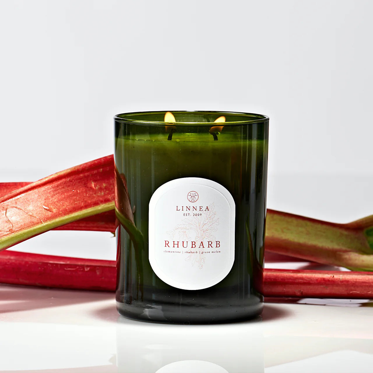 Rhubarb Candle