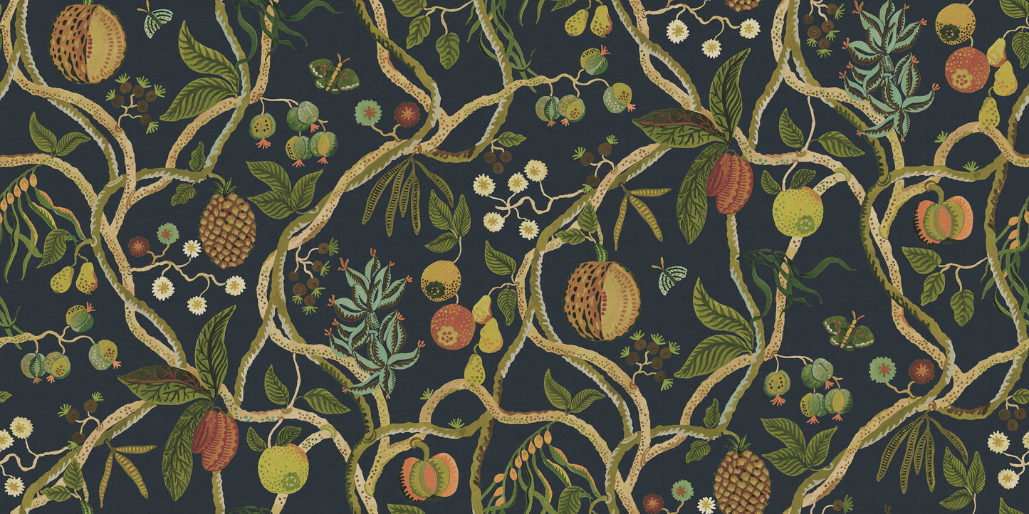 Tree of Life Mural, Dark Blue