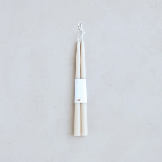 12" Dipped Taper Candles