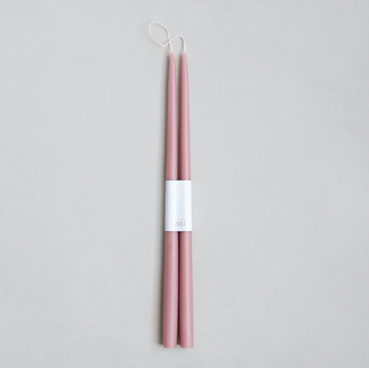 18" Dipped Taper Candles - Spring