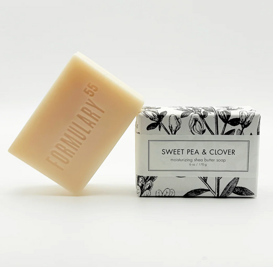 Sweet Pea & Clover Shea Butter Soap