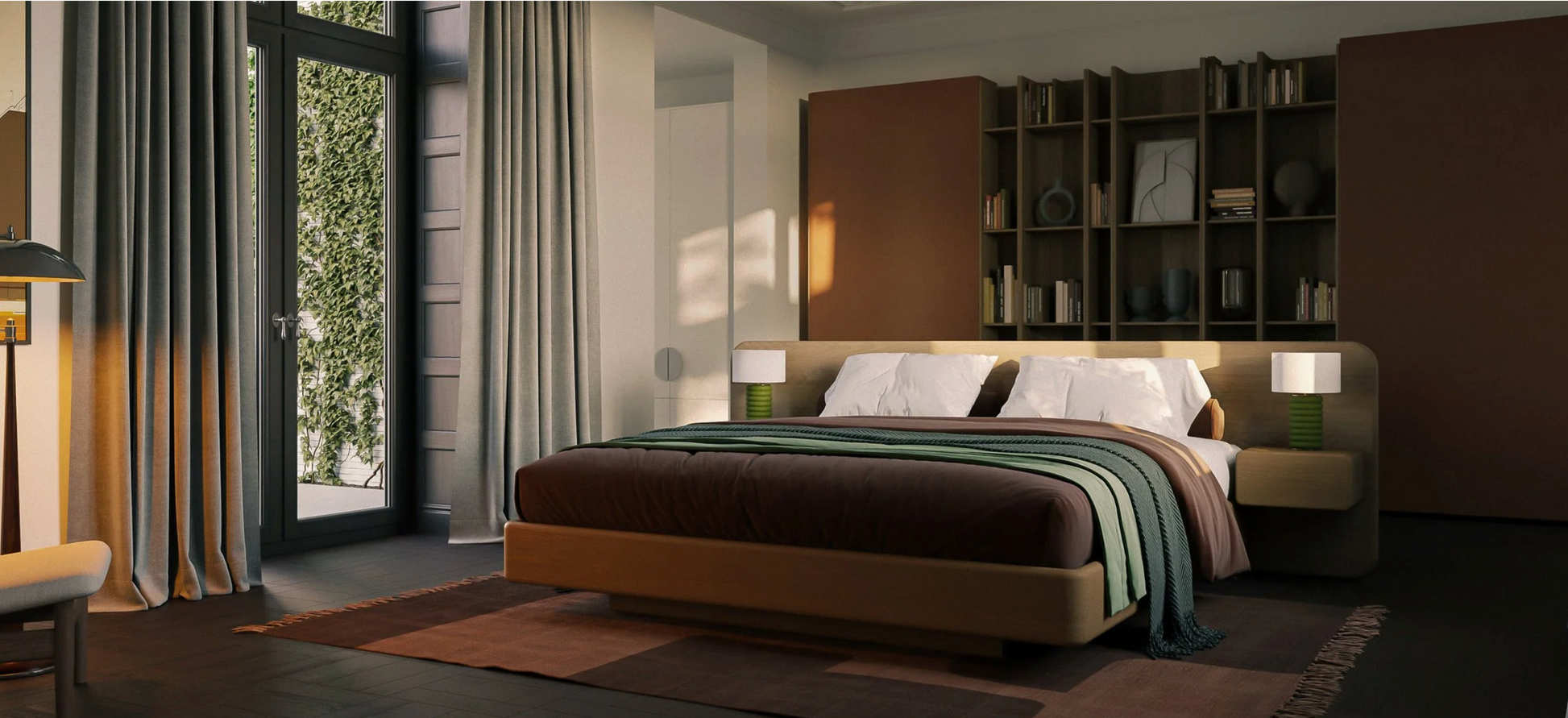 Kendall Bed, by Lock & Mortice – view 1