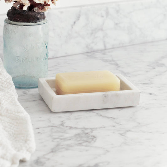 Estonia marble soap dish