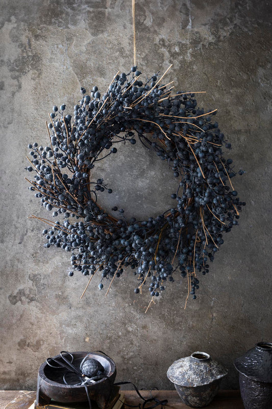 Midnight Berry Wreath