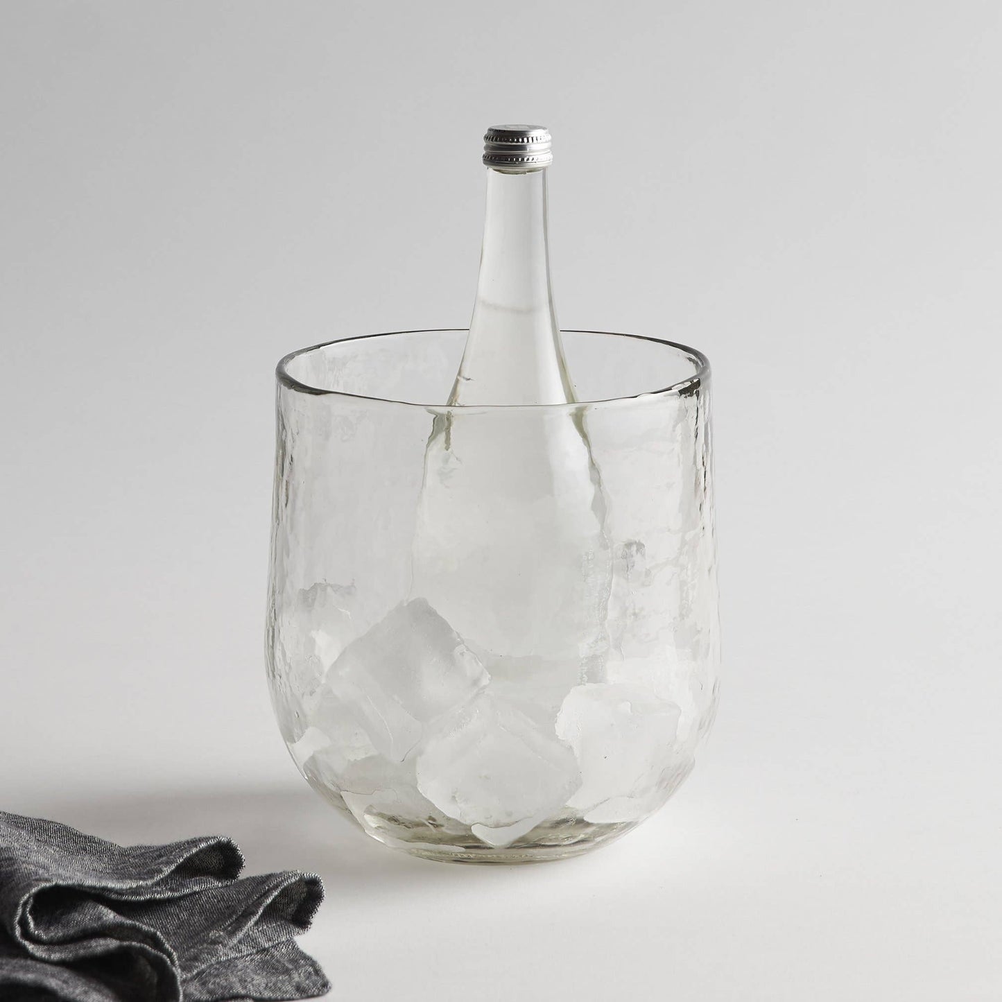 Pebbled Ice Bucket / Vase