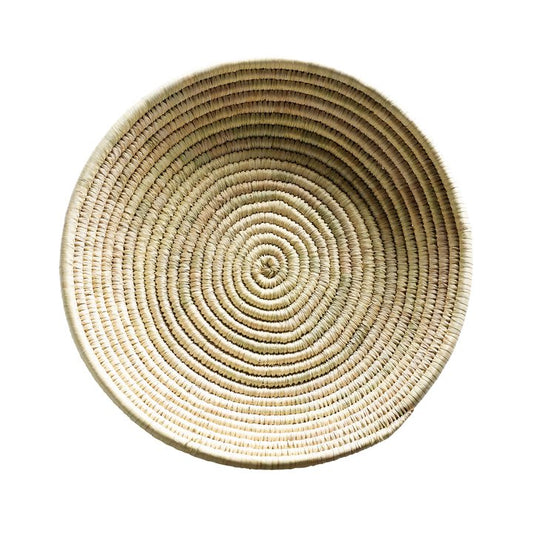 Flat Palm Leaf Basket