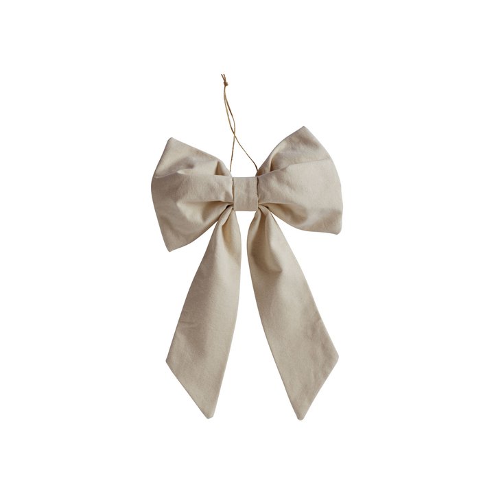 Cotton Canvas Bow