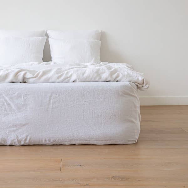 King Stone Washed Linen Duvet