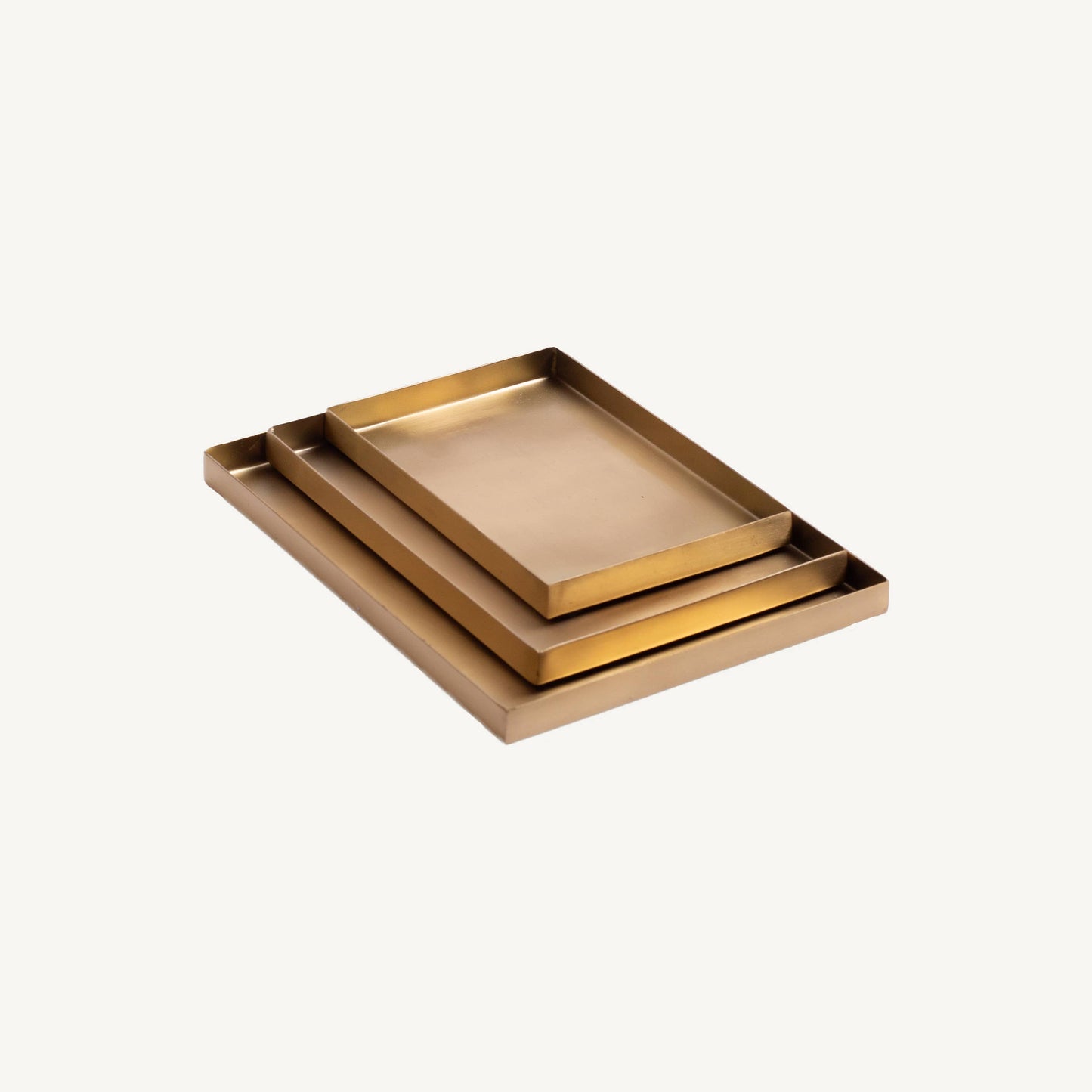 Brass Rectangular Trays