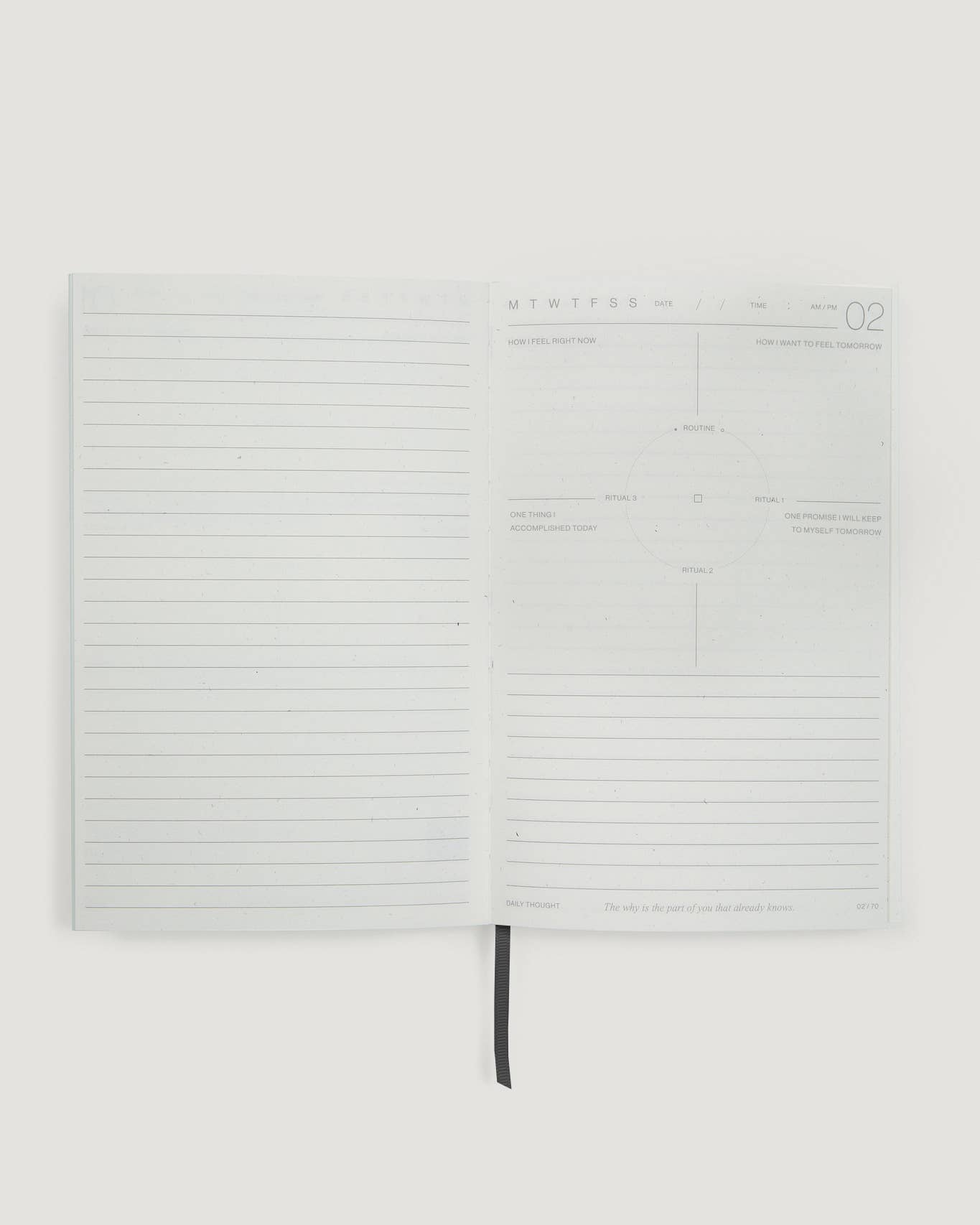 night routine journal