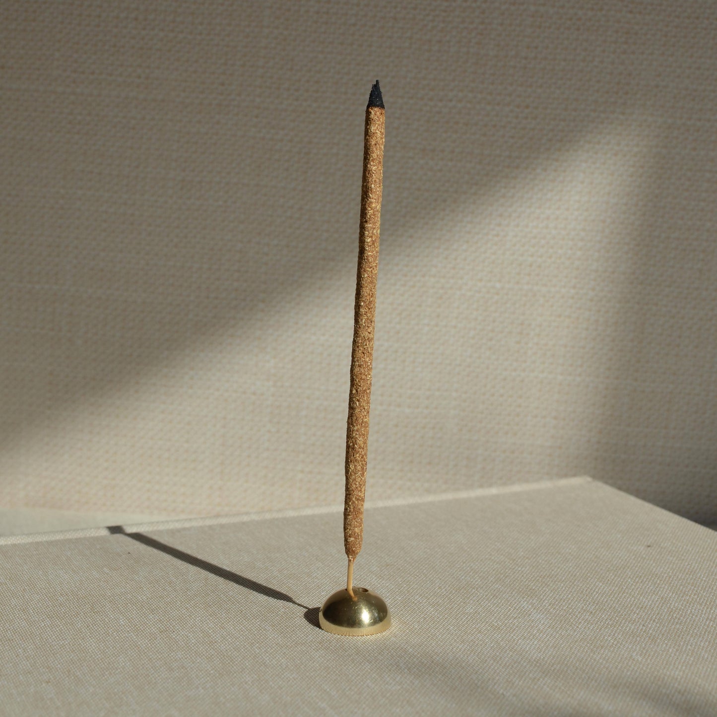 Hemisphere Brass Incense Holder