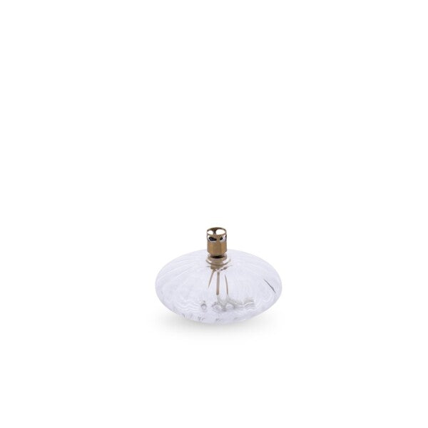 Elegant Clear Disc Oil Lamp