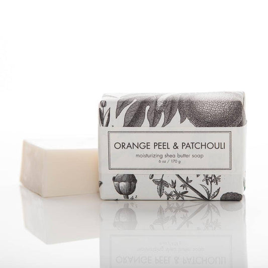 Orange Peel & Patchouli Soap - Bath Bar