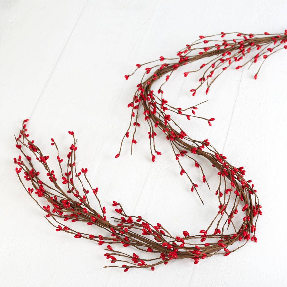 Red Berry Garland - 48''