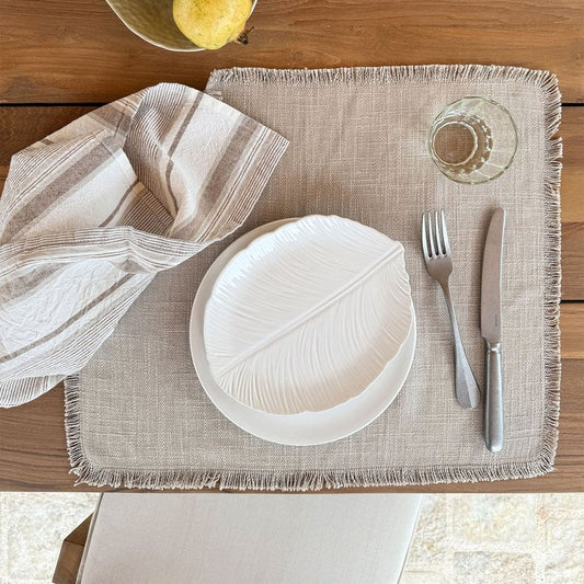 Linen Placemat - Sand