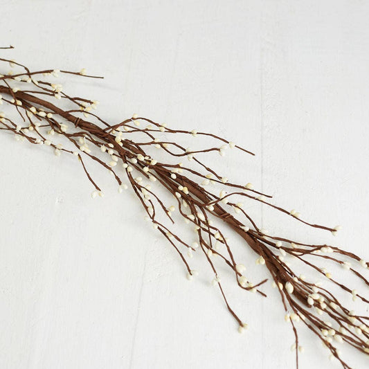 Cream Berry Garland - 48''