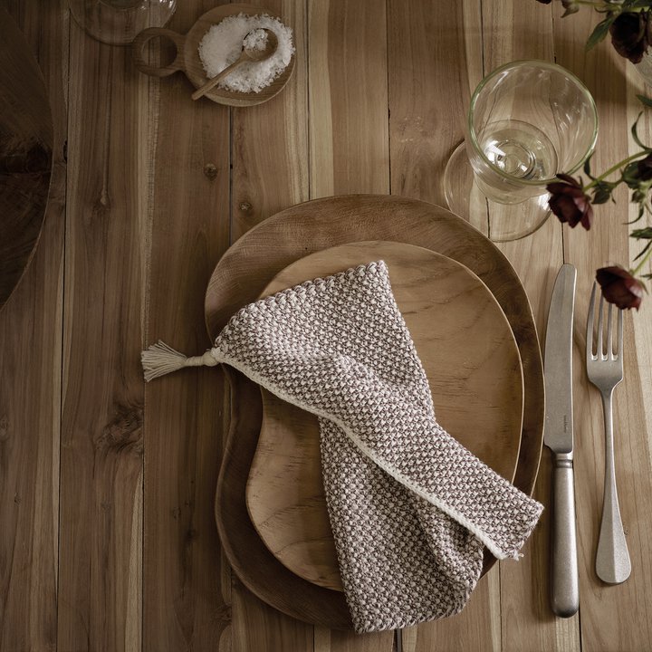 Stainless Steel Matte Flatware - Set of 5