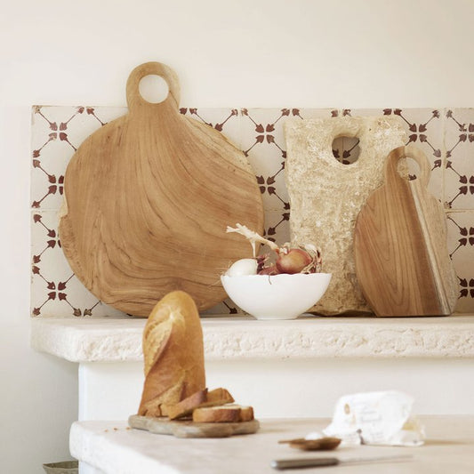 Round Nusa Teak Board