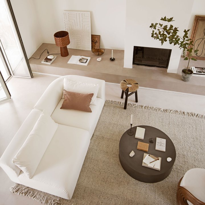 Sand Wool Rug - 80 x 300