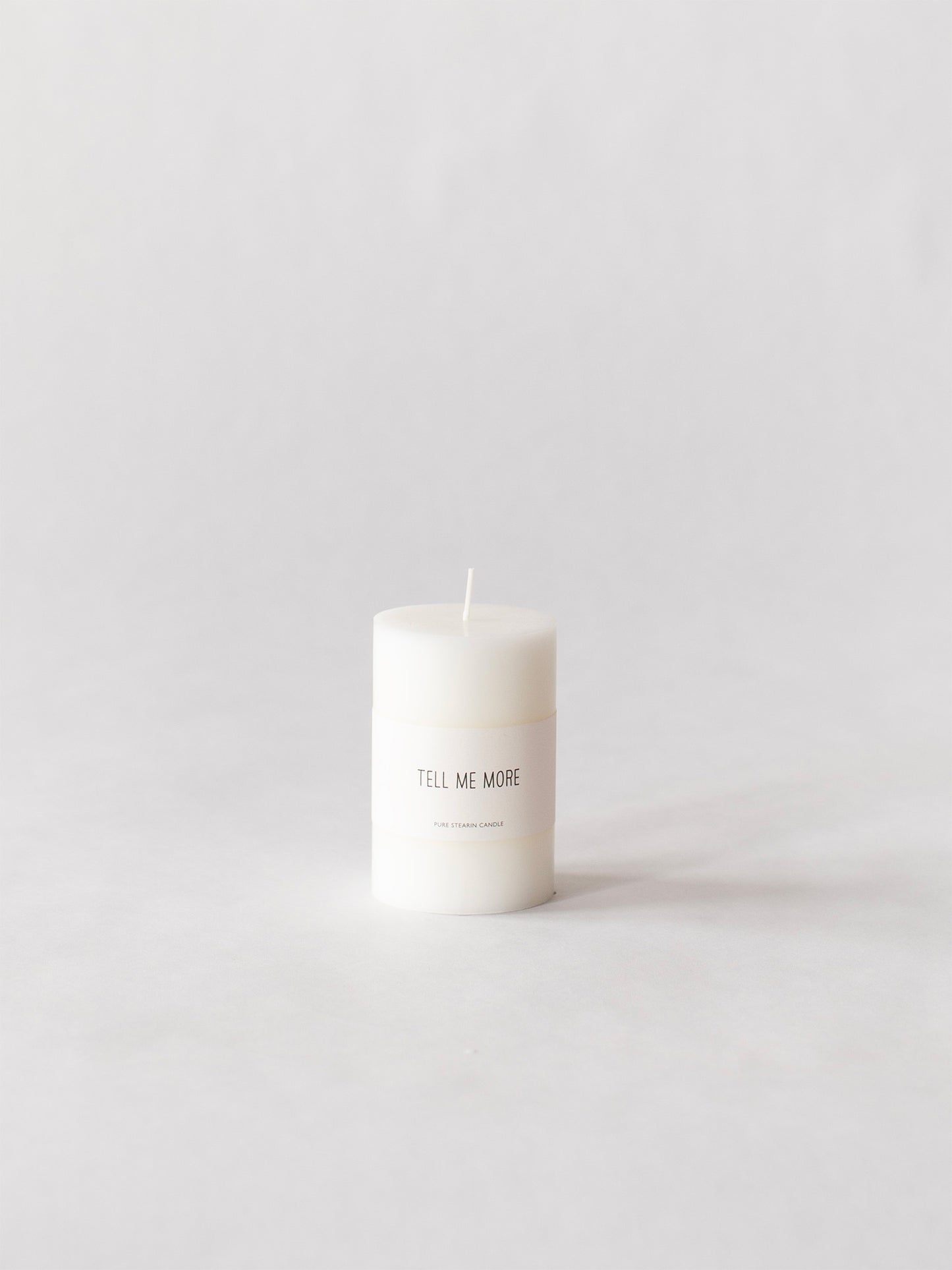 Stearin Pillar Candle - Small