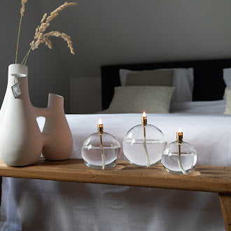 Round Oil Lamp