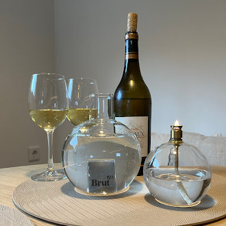 Round Oil Lamp