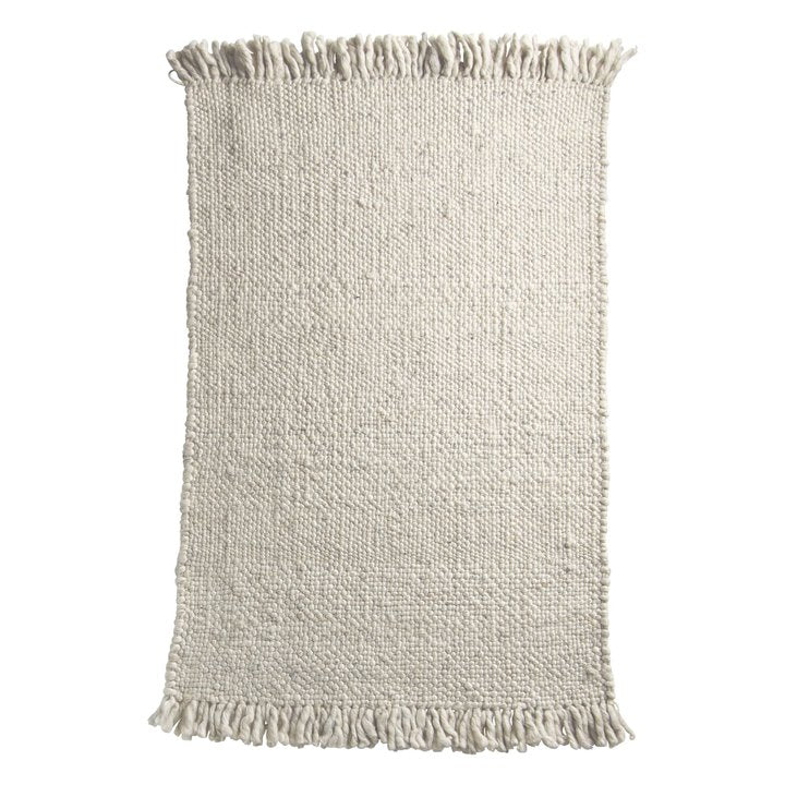 Sand Warm Wool Rug - 4ft