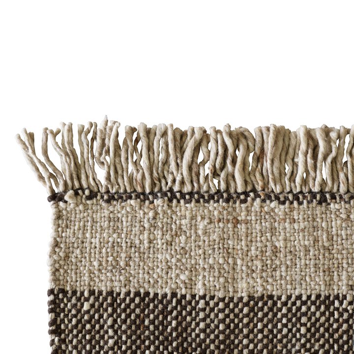 Mocca Wool Rug - 140 x 200