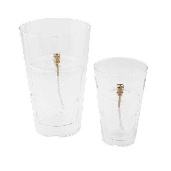 Windshelter Conical Clear Oil Lamp