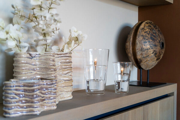 Windshelter Conical Clear Oil Lamp