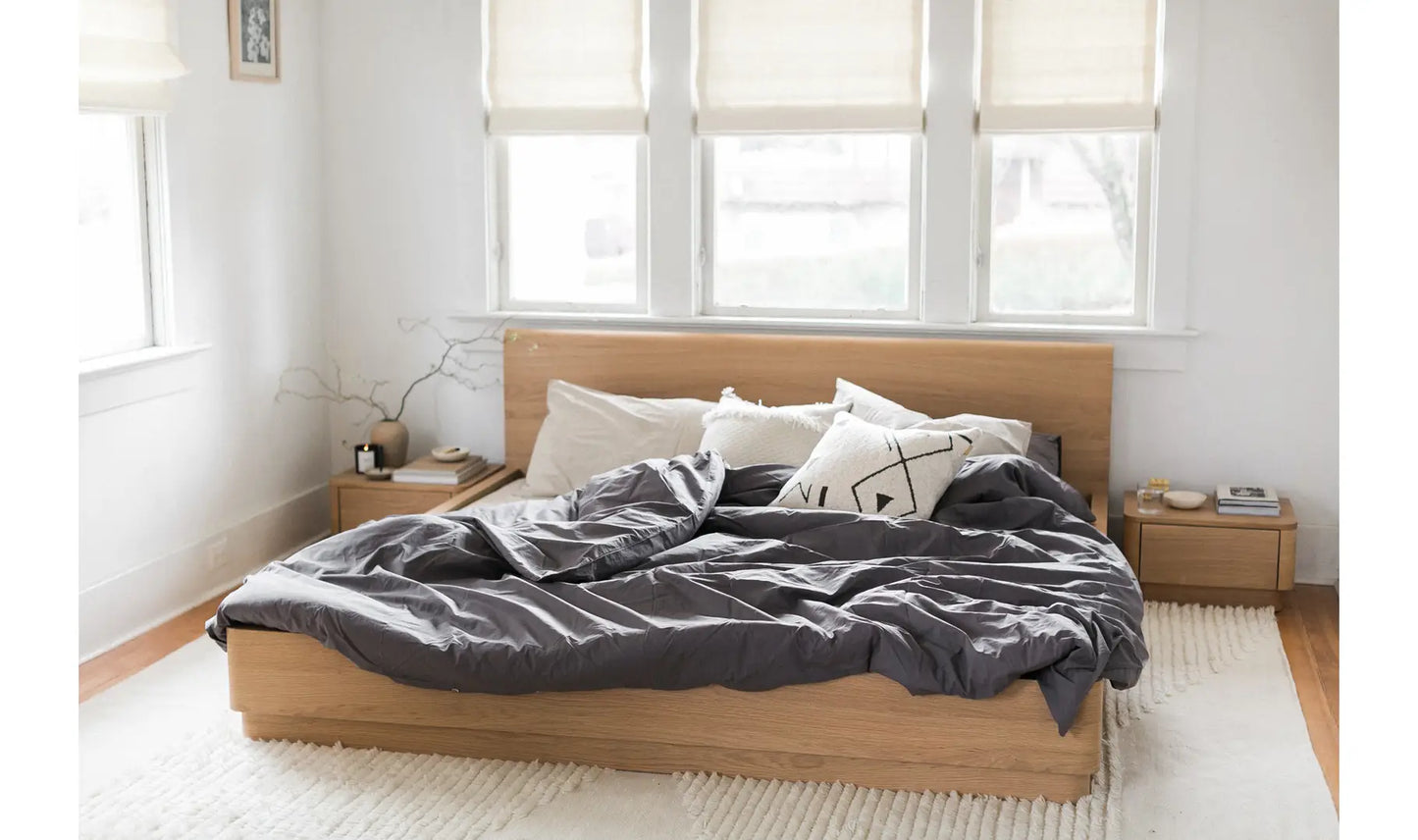 Round Off King Bed